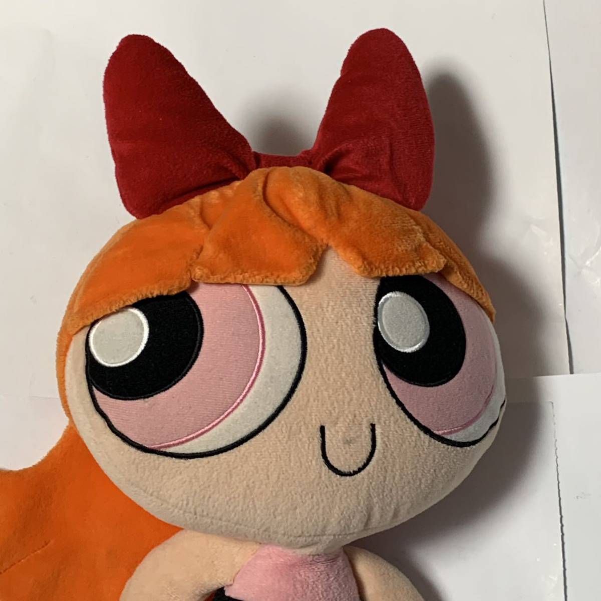 カートゥーン Powerpuff Girls パワーパフガールズ ブロッサム ぬいぐるみ 人形 全長約４７センチ アメリカ アニメ キャラクター 雑貨 の落札情報詳細 ヤフオク落札価格情報 オークフリー スマートフォン版