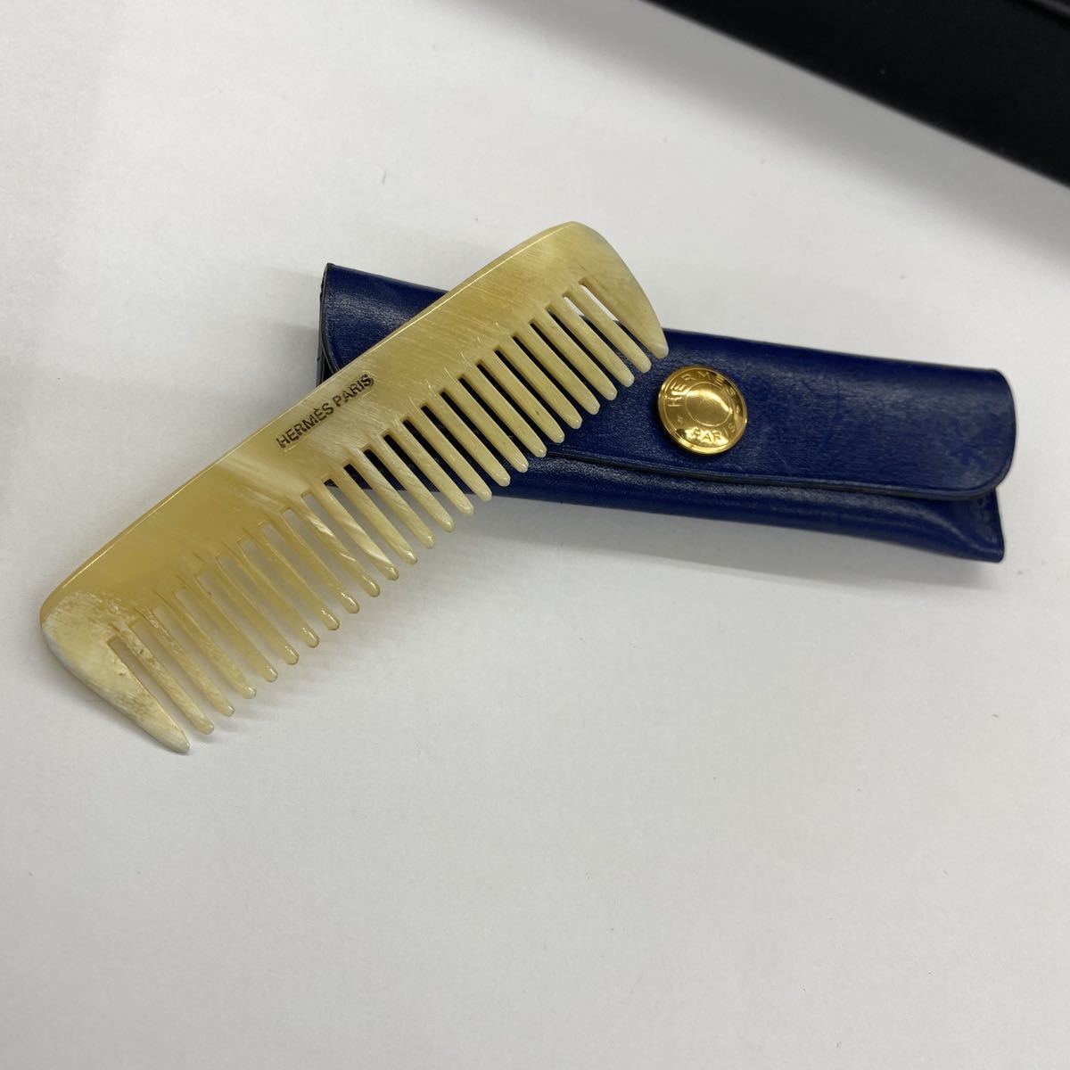HERMES エルメス くし コーム コンビ シルバー ゴールド 櫛 セリエ