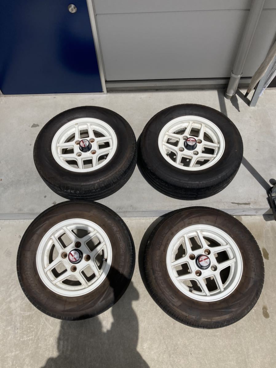 トムス TOMS ホイール 復刻 井桁 13インチ AE86 5.5J オフセット15 4穴