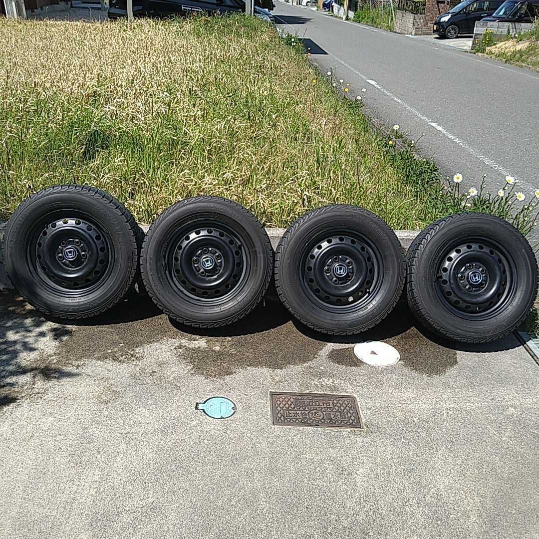 格安スタートホンダ ステップワゴン RG1 RG2 スチール 鉄チン 6J 15