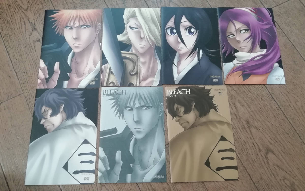 Bleach 新隊長天貝繍助篇 設定資料 Dvdジャケット絵 の落札情報詳細 ヤフオク落札価格情報 オークフリー スマートフォン版