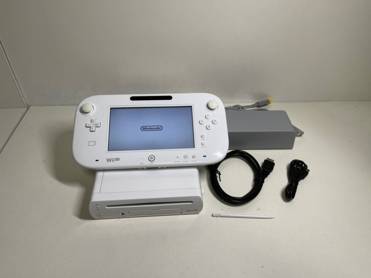 1円 すぐに遊べる 任天堂 Wiiu 本体 セット マリオカート8 セット シロ 32gb Dlソフト スプラトゥーン マインクラフト の落札情報詳細 ヤフオク落札価格情報 オークフリー スマートフォン版