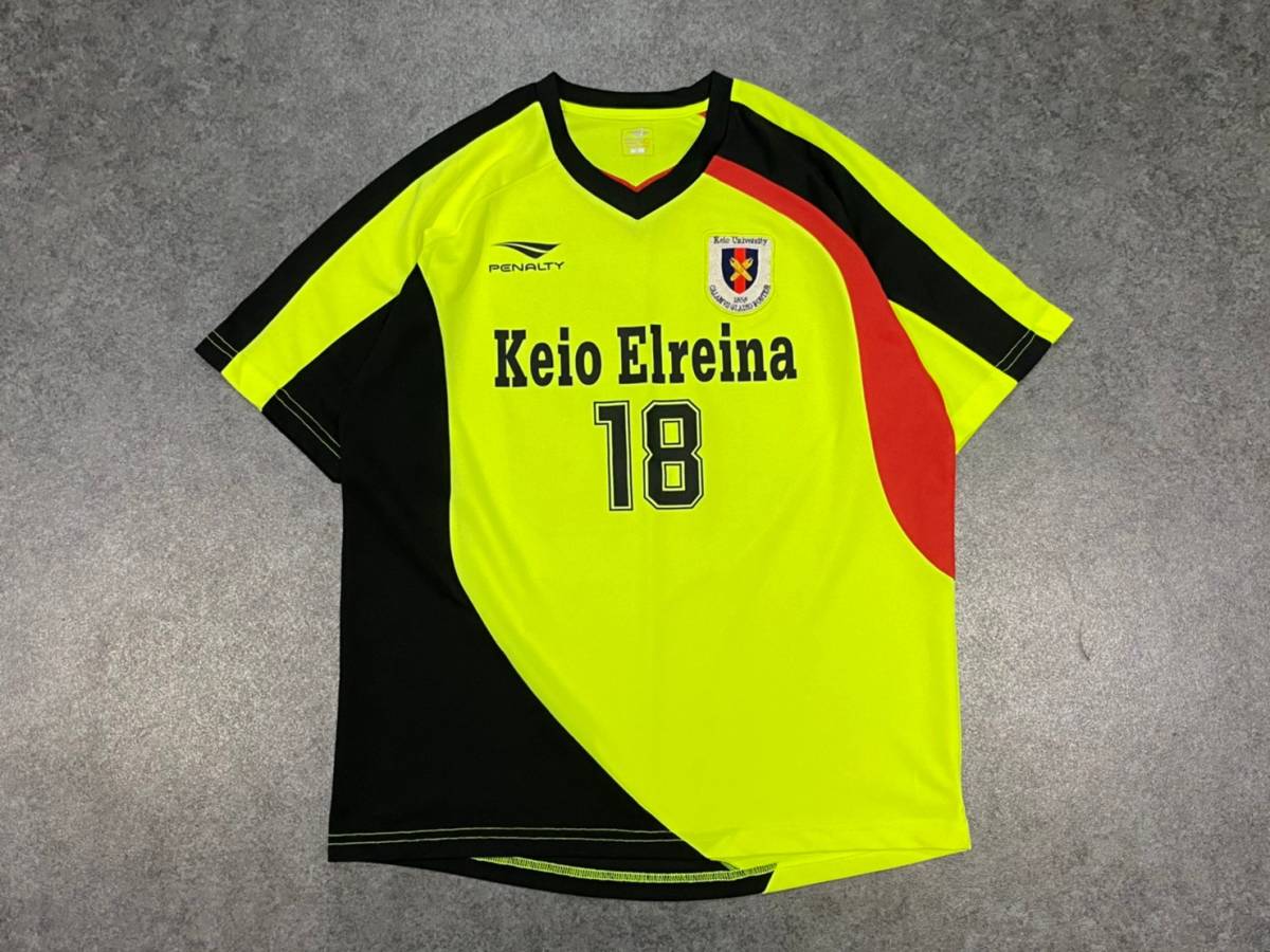 Sa351 ペナルティー 慶應大学 エルレイナ Keio Elreina フットサル 関東大学 ユニフォーム L の落札情報詳細 ヤフオク落札価格情報 オークフリー スマートフォン版