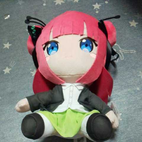 新品】タイトー 五等分の花嫁∬ BIGぬいぐるみ 中野二乃の落札情報詳細