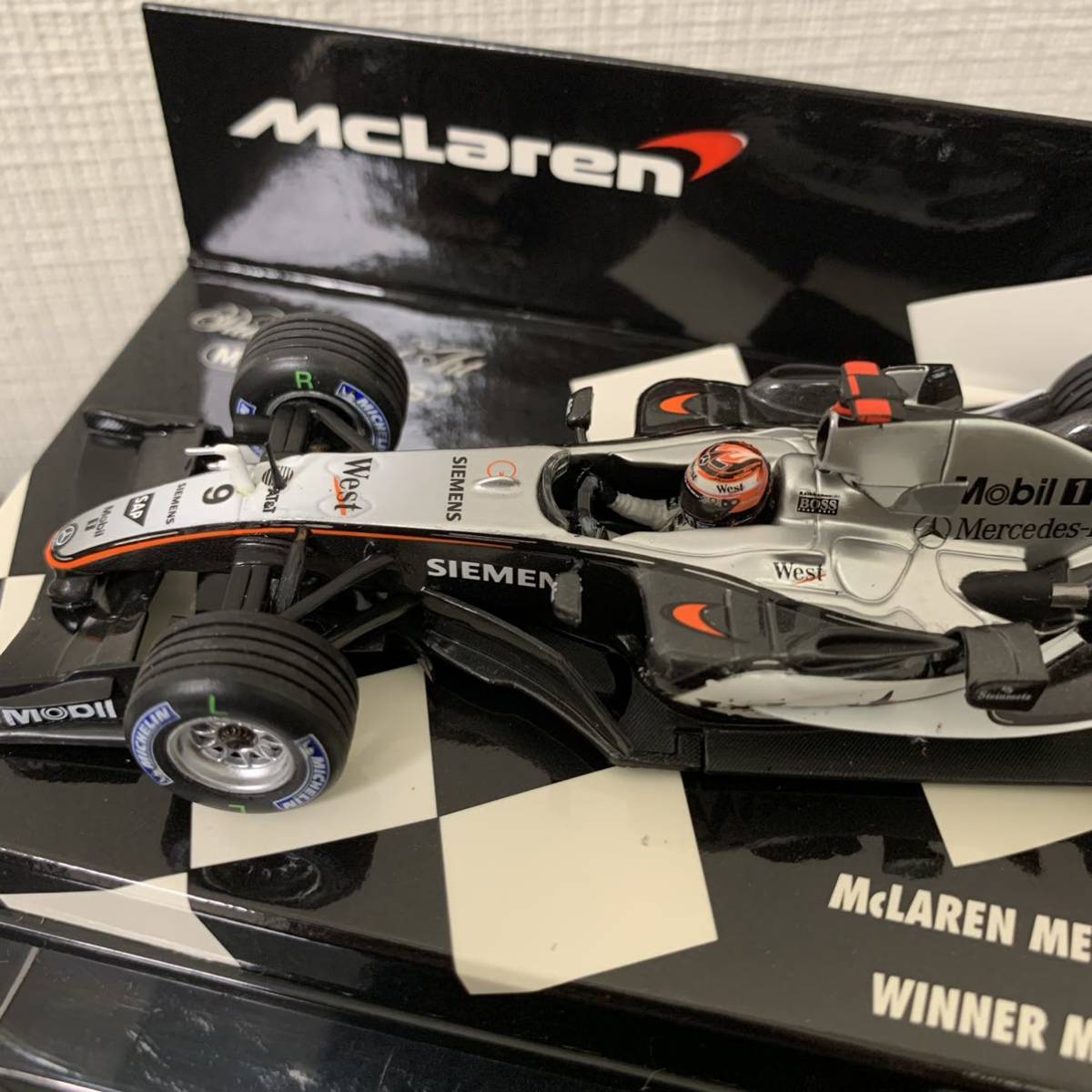 デカール加工品 1/18 PMA マクラーレン MP4-20 キミ・ライコネン