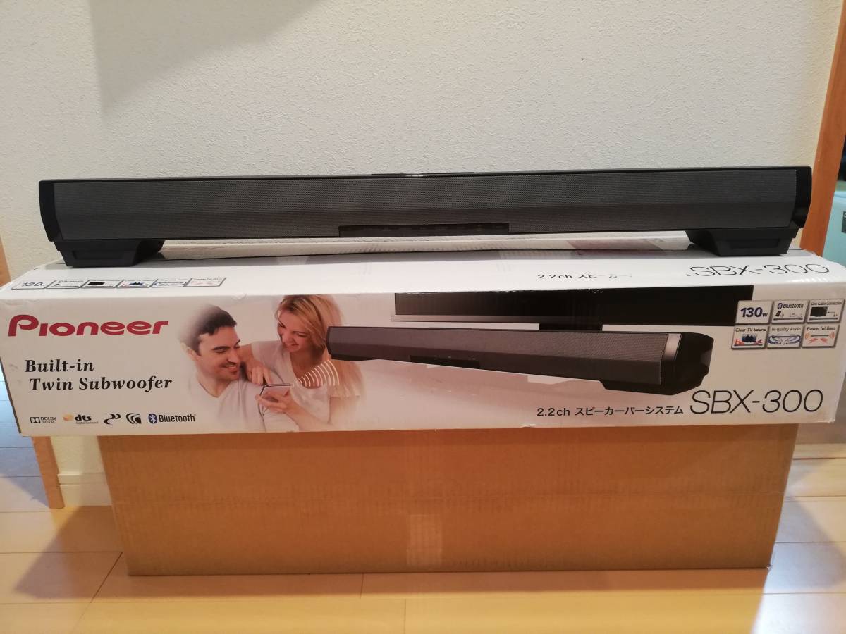 Pioneer パイオニア 2.2ch ワイヤレス スピーカーバーシステム SBX-300