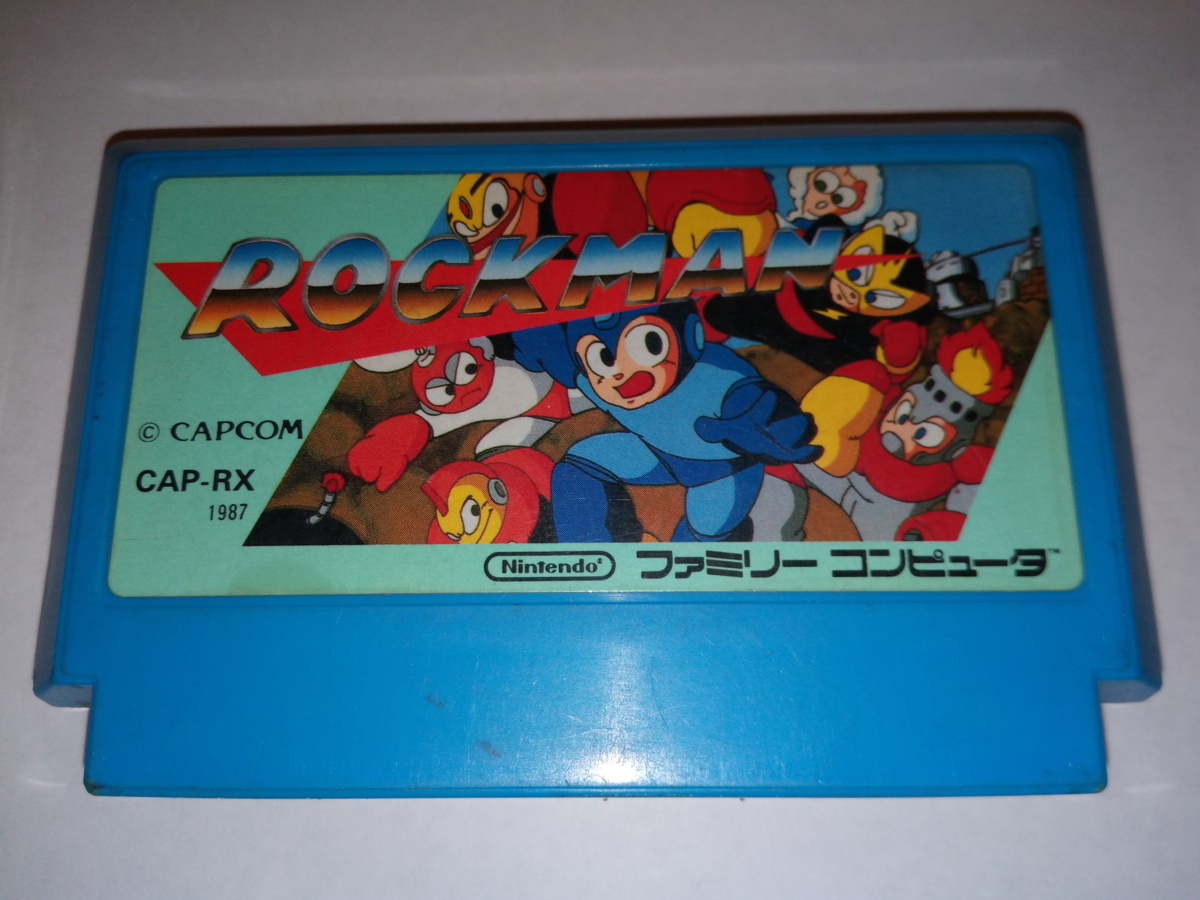 希少品)ロックマン 初代ロックマン ロックマン1 ファミコンソフト （同 
