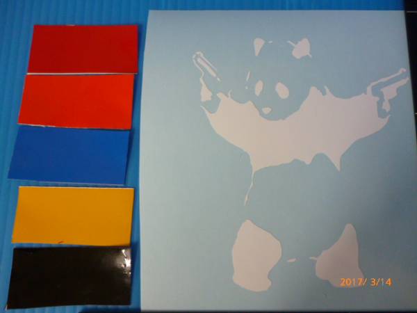 新品 自作カッティングステッカー バンクシー Banksy Panda Guns 銃を持つパンダ 11 10cm 壁紙サイズ応相談 ネコポス対応可 C 415 の落札情報詳細 ヤフオク落札価格情報 オークフリー スマートフォン版