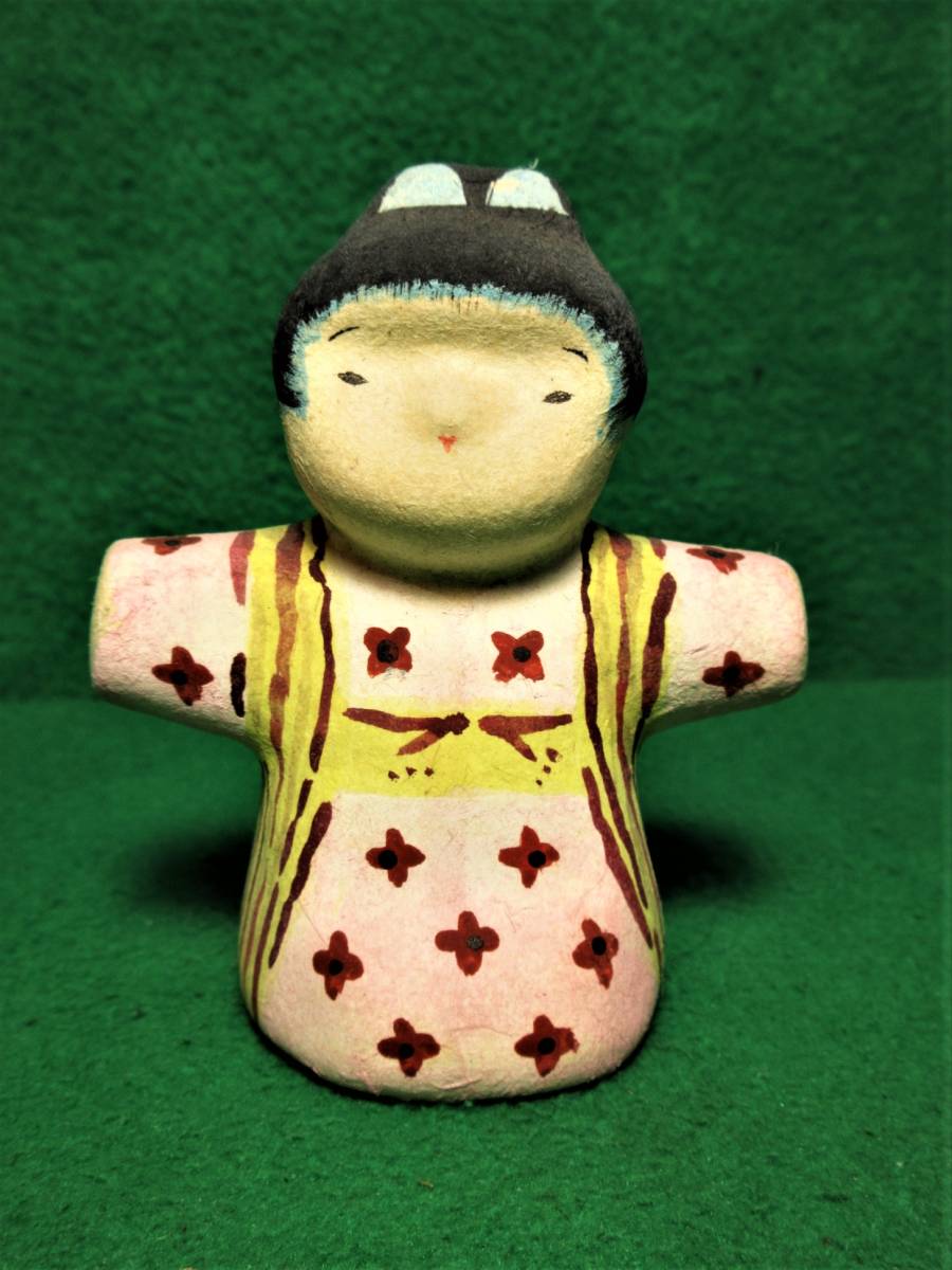 郷土玩具 静岡三島 張り子 三四呂(みよろ)人形 原作者(野口三四郎