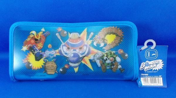 Raymay　スーパーボンバーマン　天外魔境　第四の黙示録　筆箱 新品】未使用 タグ付 ボンバーマン ペンケース 筆箱 筆入 ハドソン