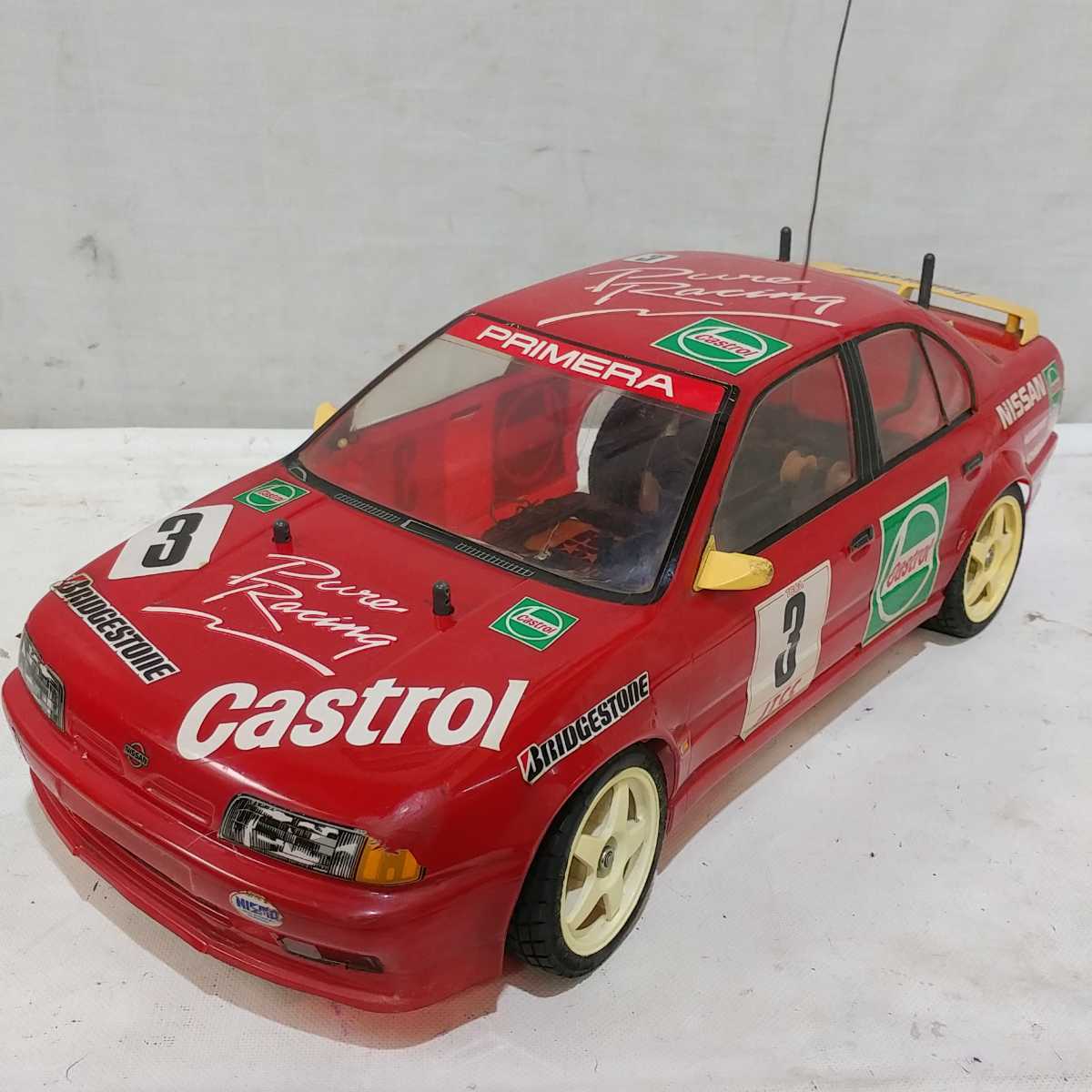 TAMIYA/タミヤ 1/10 カストロール ニッサン プリメーラ 電動RC