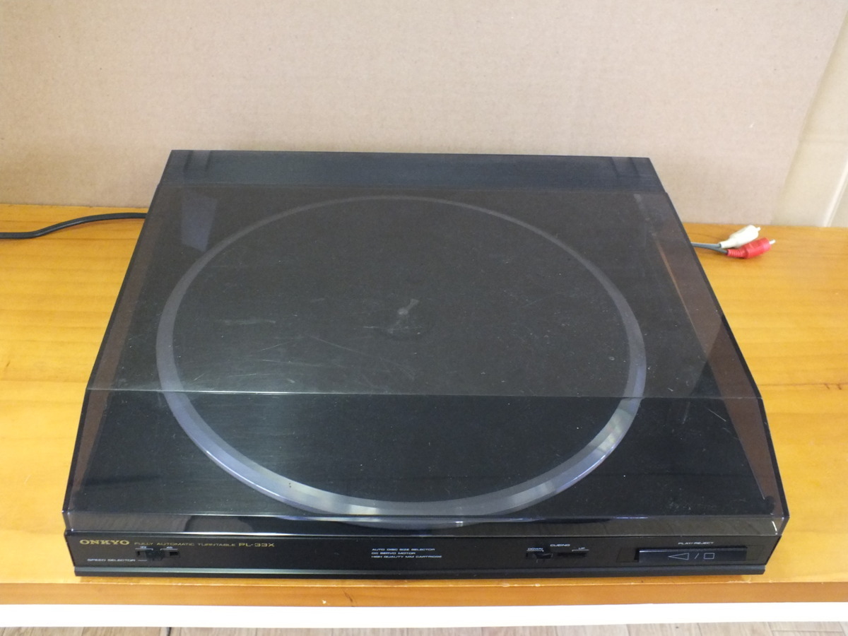 ジャンク》ONKYO PL-33X レコードプレーヤーの落札情報詳細 - Yahoo