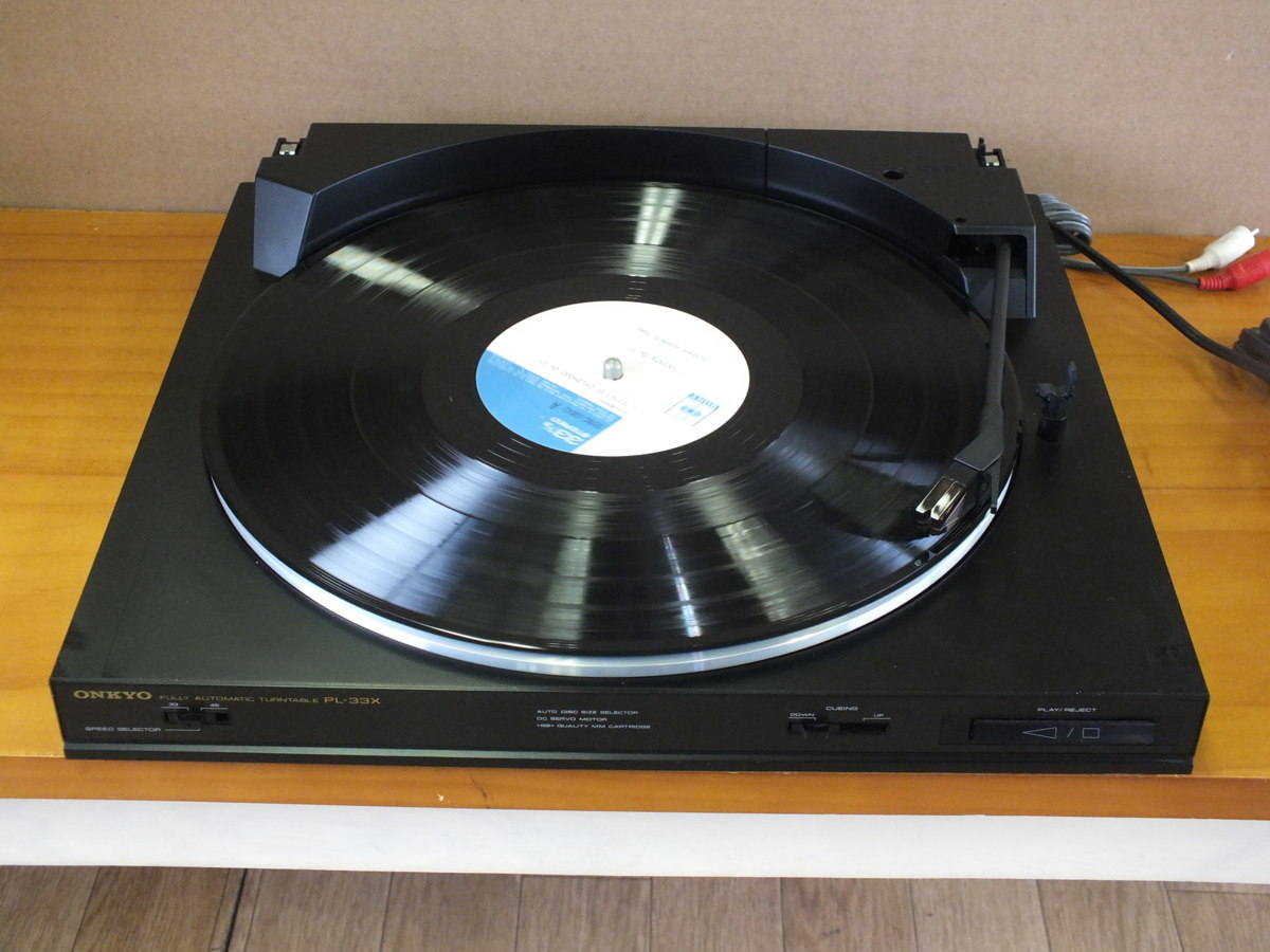 ★レア品★ レコードプレイヤーONKYO LP-33 本体 ジャンク》ONKYO PL-33X レコードプレーヤーの落札情報詳細 - Yahoo