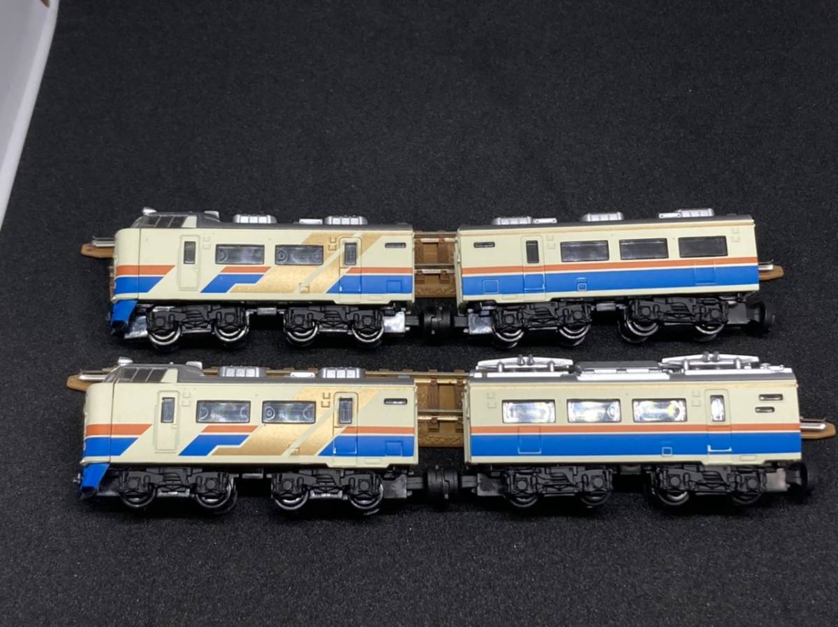 Ｂトレ★パート6 485系 かがやき・きらめき 6両セット BトレBトレインショーティ ベストリピート6 485系きらめき・かがやき