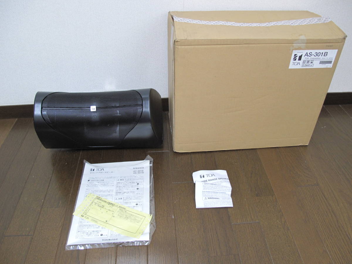 新品】TOA AS-301B サウンドアロースピーカー 未使用品の落札情報詳細