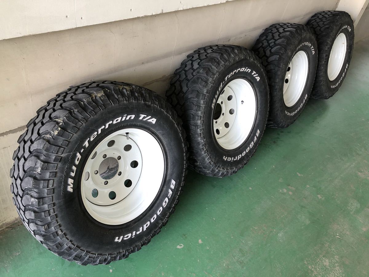 中古・BFグッドリッチ・マッドテレーンMT・285/75R16・鉄ホイール・8J×16-40 5H139.7・引き取り限定 の落札情報詳細| ヤフオク落札価格情報 オークフリー・スマートフォン版 中古・BFグッドリッチ・マッドテレーンMT・285/75R16・鉄ホイール・8J×16-40 5H139.7・引き取り限定 の落札情報詳細| ヤフオク落札価格情報 オークフリー・スマートフォン版