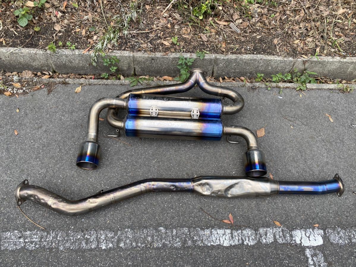 86 BRZ amuse R1 TITAN EXTRA アミューズ チタン マフラー ZN6 ZC6