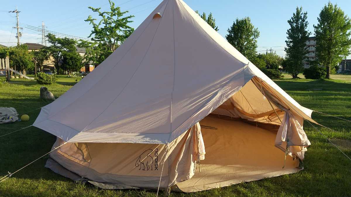 美品！ノルディスク アスガルド19.6 フロアシートセット ノルディスク NORDISK テント本体 + フロアシート セット商品