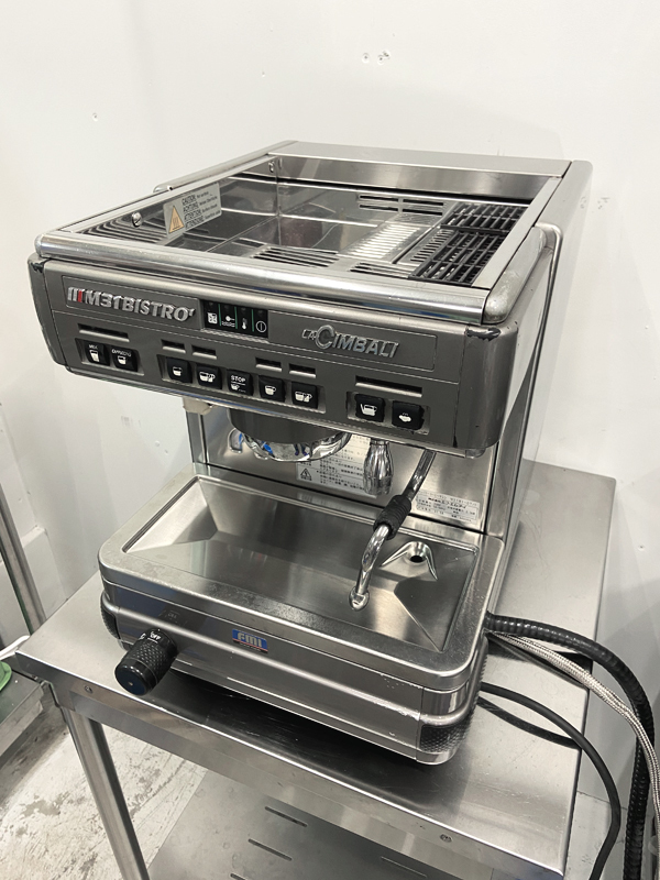ラ・チンバリ エスプレッソマシン コーヒーマシン ビストロ M31BIDT/1 単相200V FMI 業務用 LA CIMBALIの落札情報