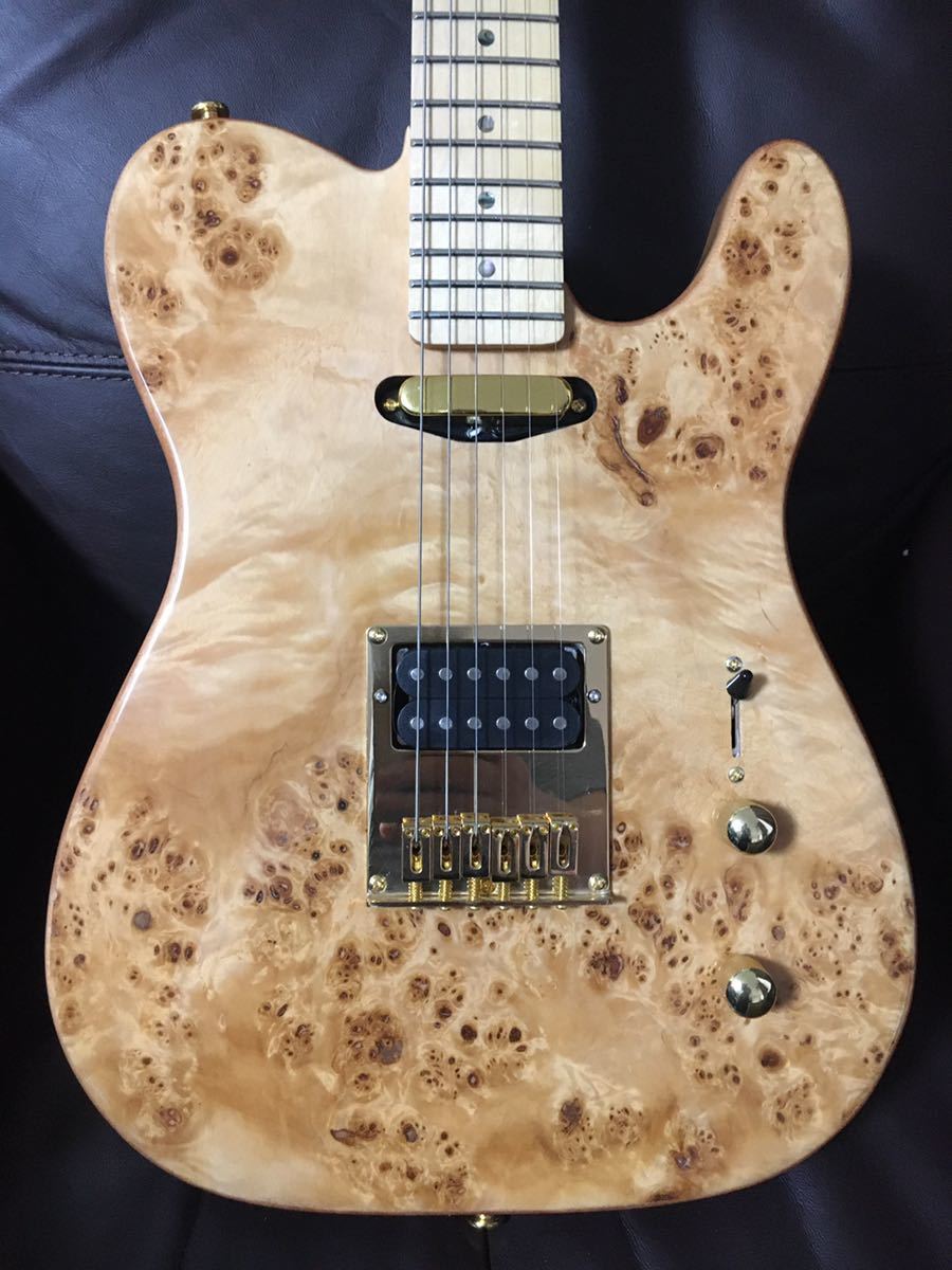 新品 カスタムメイド エレキギター バードアイメープルトップ＆バスウッドボディ 新品 カスタムメイド エレキギター バードアイメープルトップ