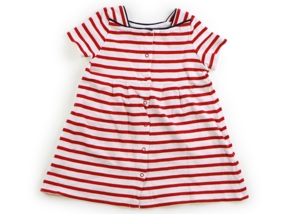 プチバトー Petit Bateau ワンピース 80 女の子 白 赤 ボーダー 子供服 ベビー服 キッズ の落札情報詳細 ヤフオク落札価格情報 オークフリー スマートフォン版