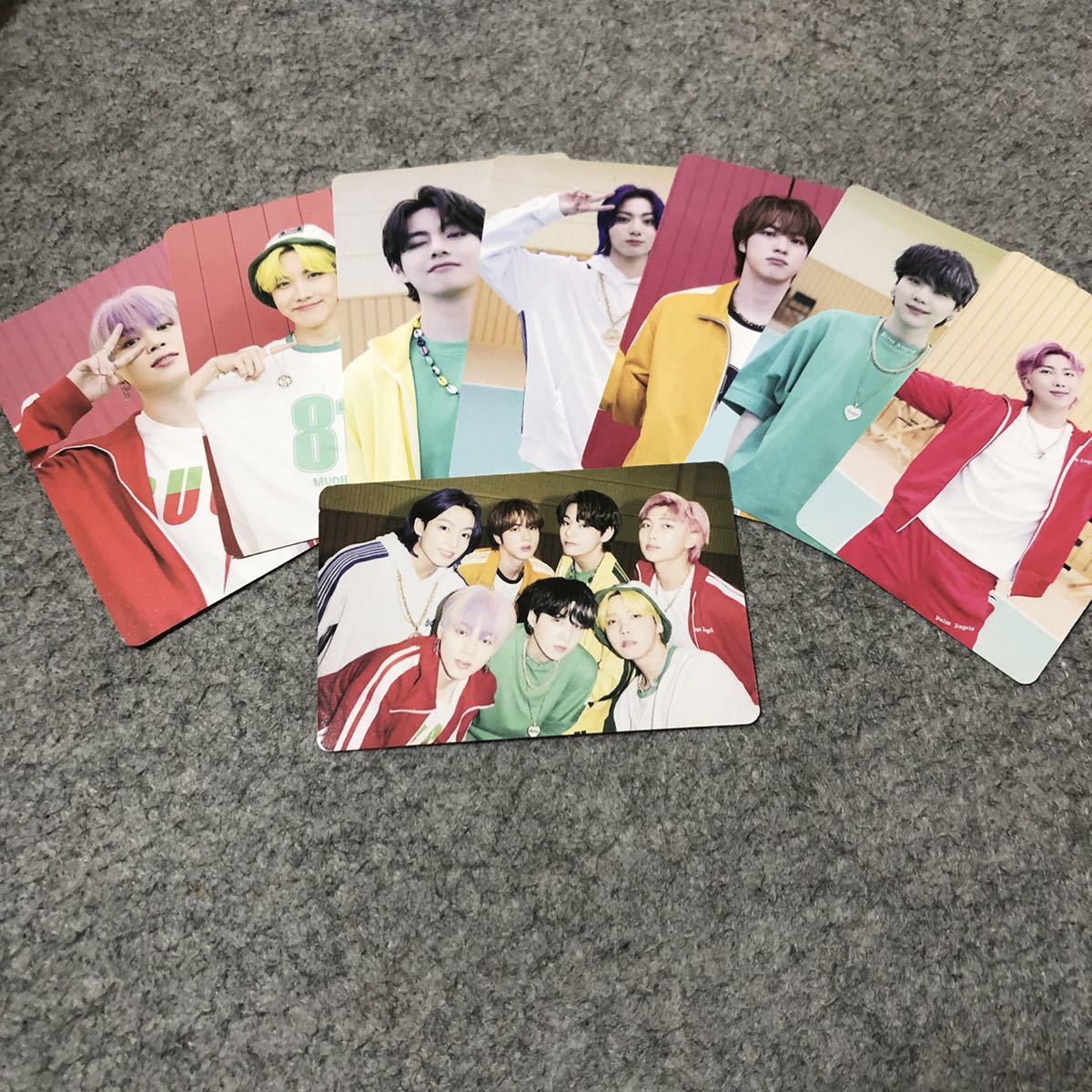 BTS butter 777ARMYイベント サノク 出席カード トレカ ホソク