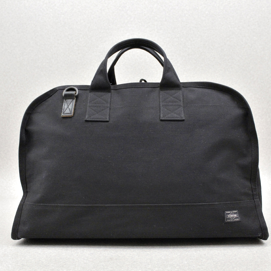 Porter ボストンバッグ 黒 キャンバス 美品】 POTER ポーター ロールバック ミニボストンバック